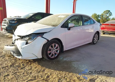 2025 Toyota Corolla Le z USA, uszkodzony, nr VIN 5YFB4MDE3SP296098